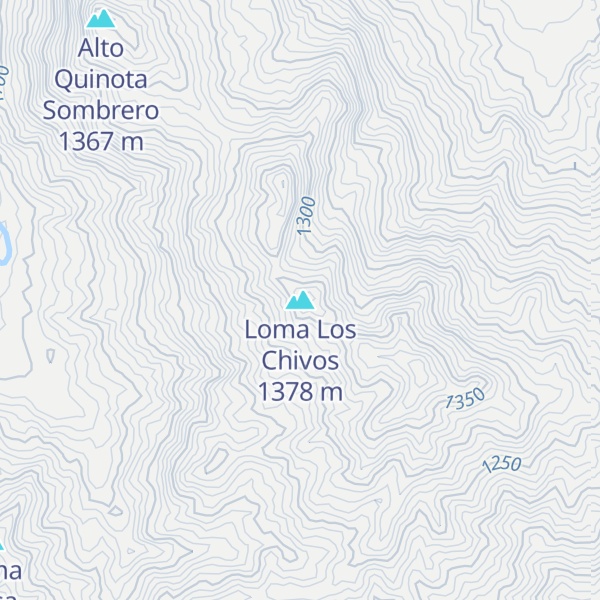 Map of Loma Los Chivos