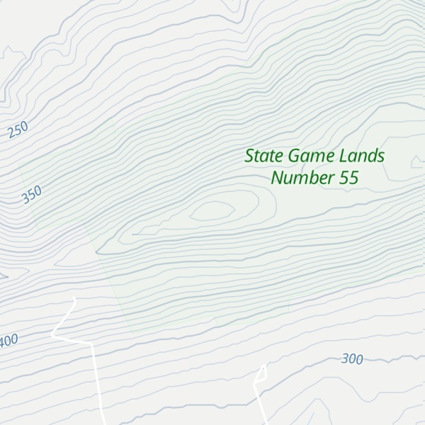 Map of Knob Mountain