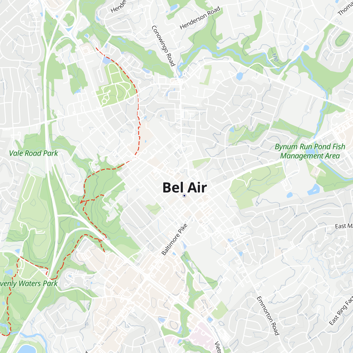 LTG Milton A. Reckord Armory map