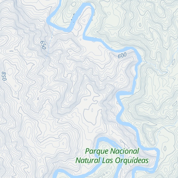Map of Alto Partidas