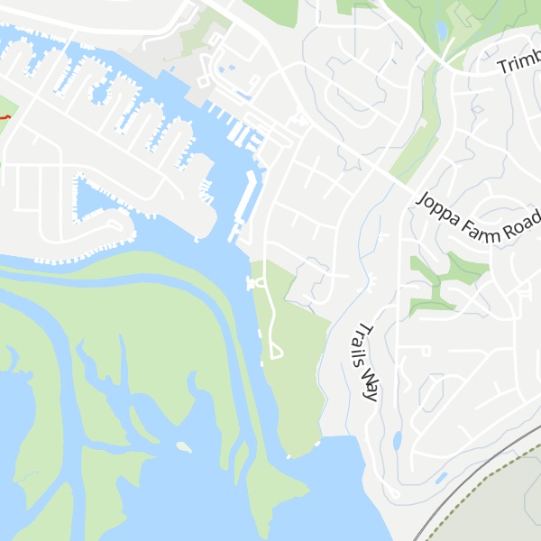 Map of Mariner Point Park Office / Visitors Center