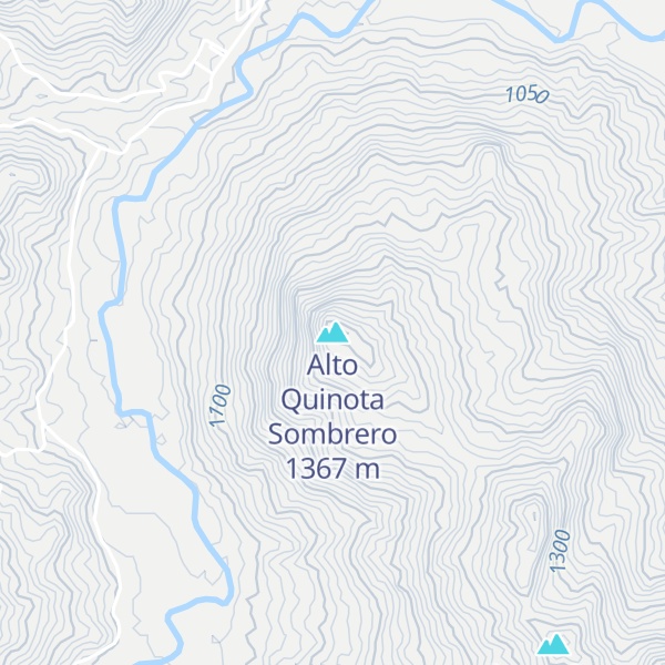 Map of Alto Quinota Sombrero