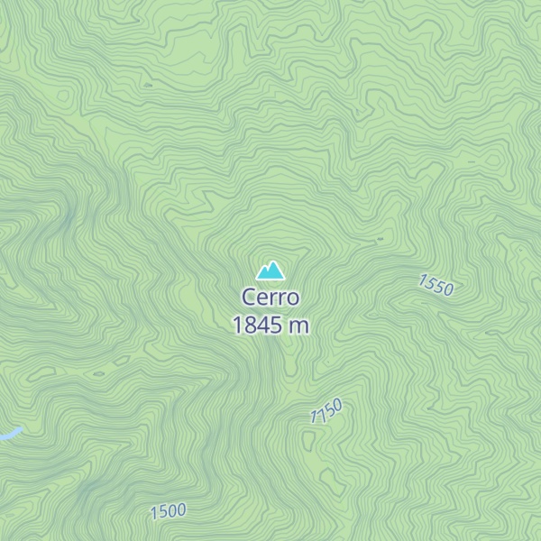 Map of Cerro