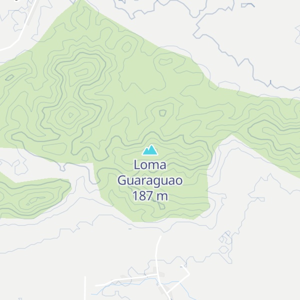 Map of Loma Guaraguao