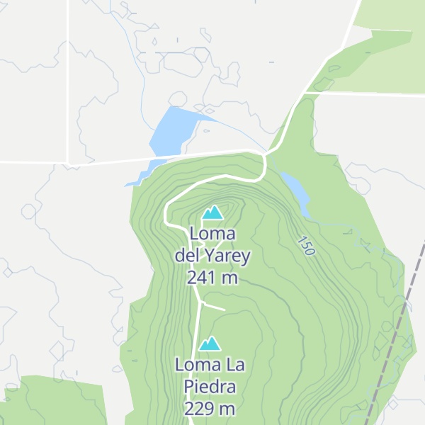 Map of Loma del Yarey