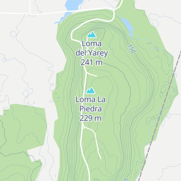 Map of Loma La Piedra
