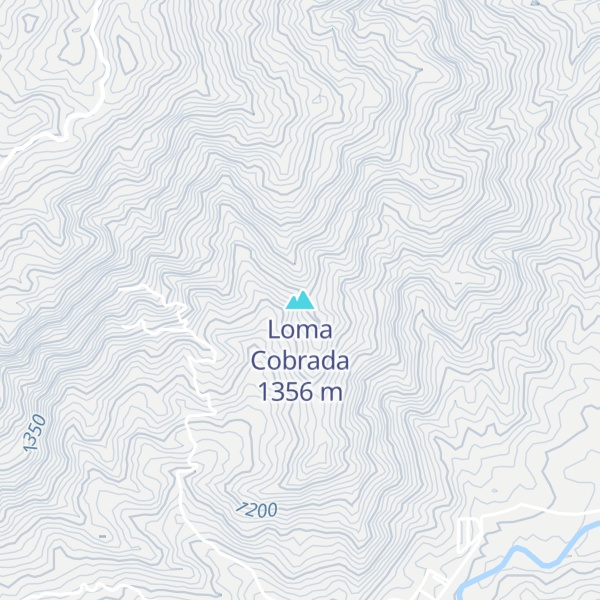 Map of Loma Cobrada
