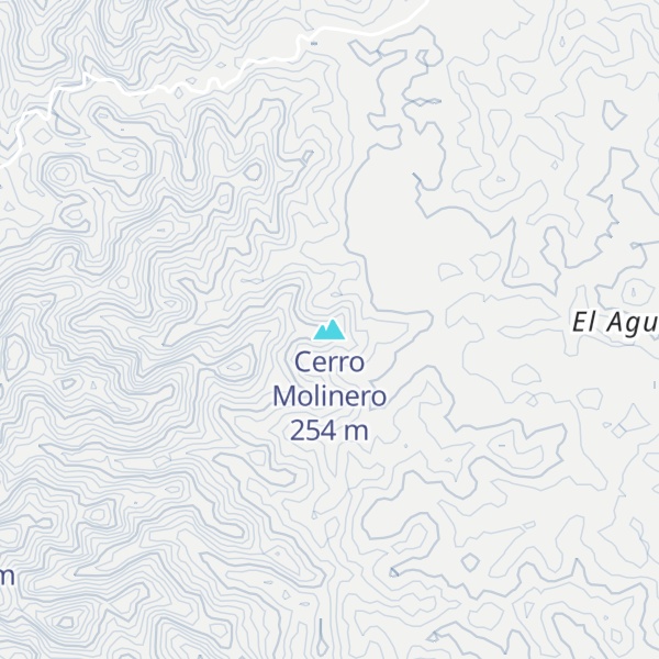 Map of Cerro Molinero