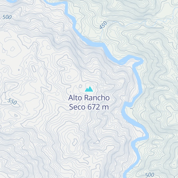 Map of Alto Rancho Seco
