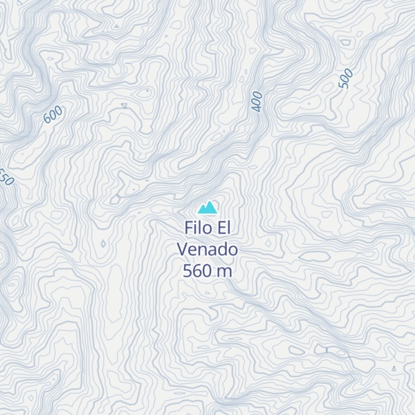 Map of Filo El Venado