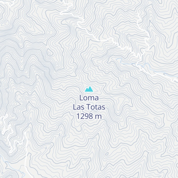 Map of Loma Las Totas