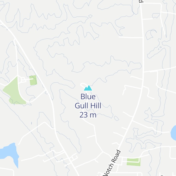 Map of Blue Gull Hill