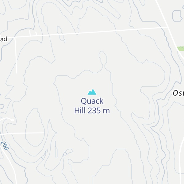 Map of Quack Hill