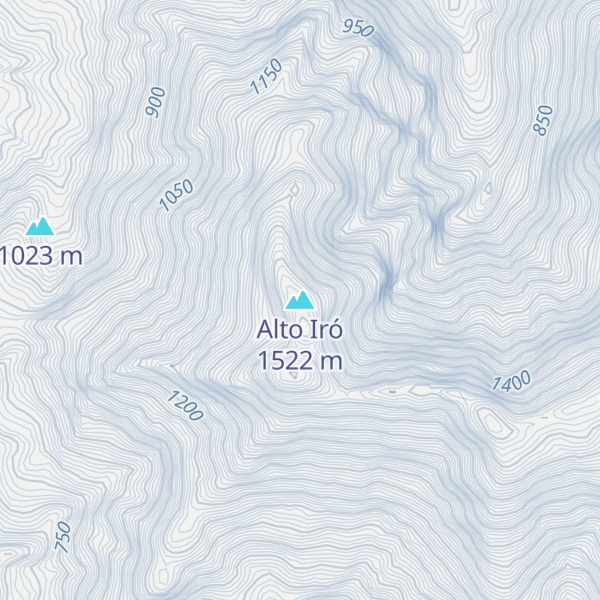 Map of Alto Iró