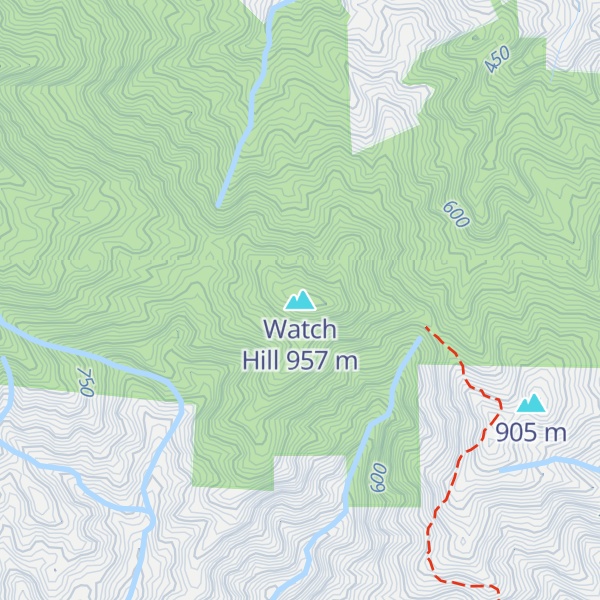 Map of Watch Hill