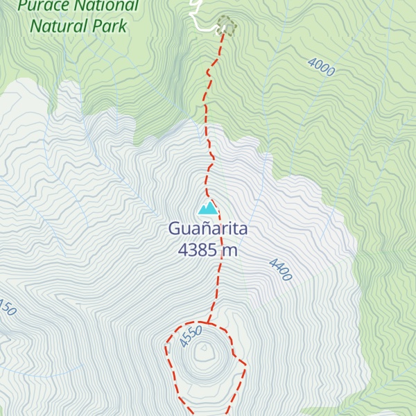 Map of Guañarita