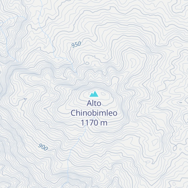 Map of Alto Chinobimleo