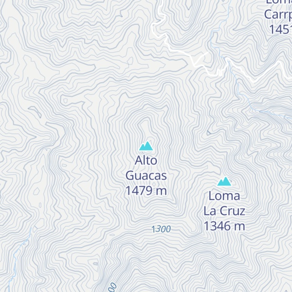 Map of Alto Guacas