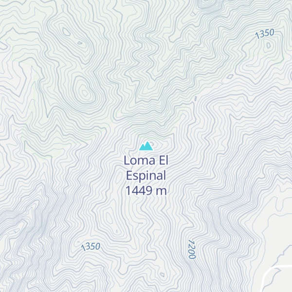 Map of Loma El Espinal