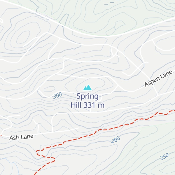 Map of Spring Hill