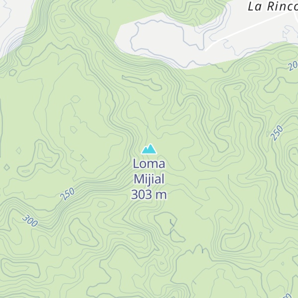 Map of Loma Mijial