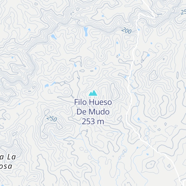 Map of Filo Hueso De Mudo