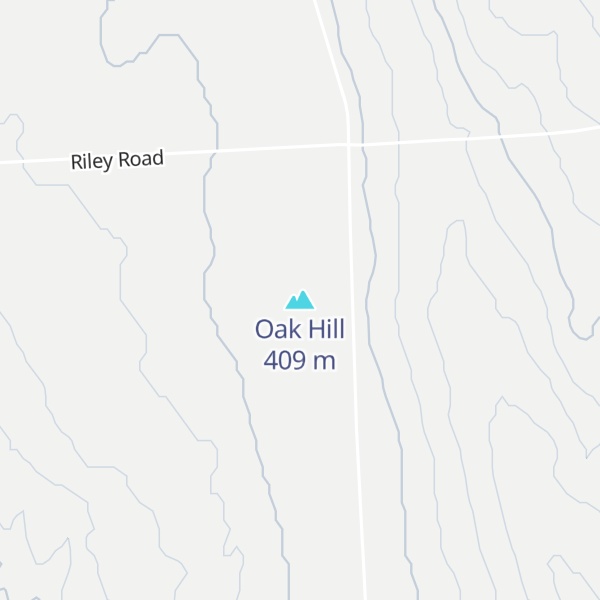 Map of Oak Hill