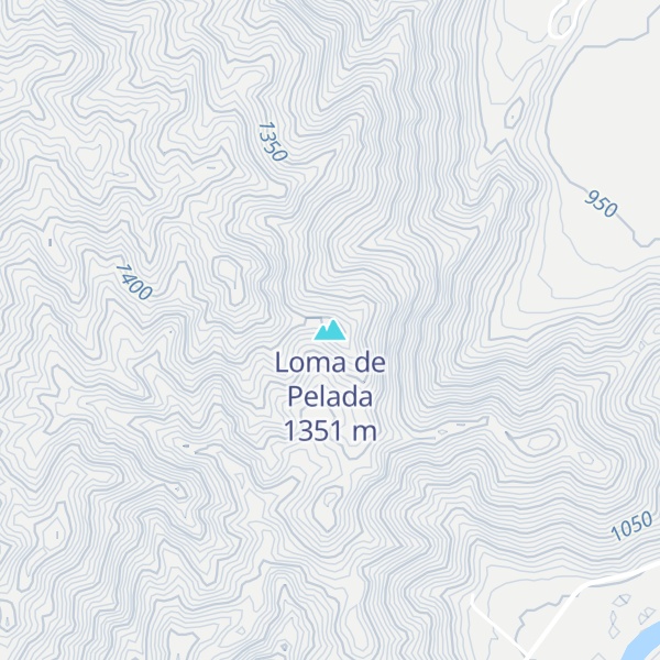 Map of Loma de Pelada