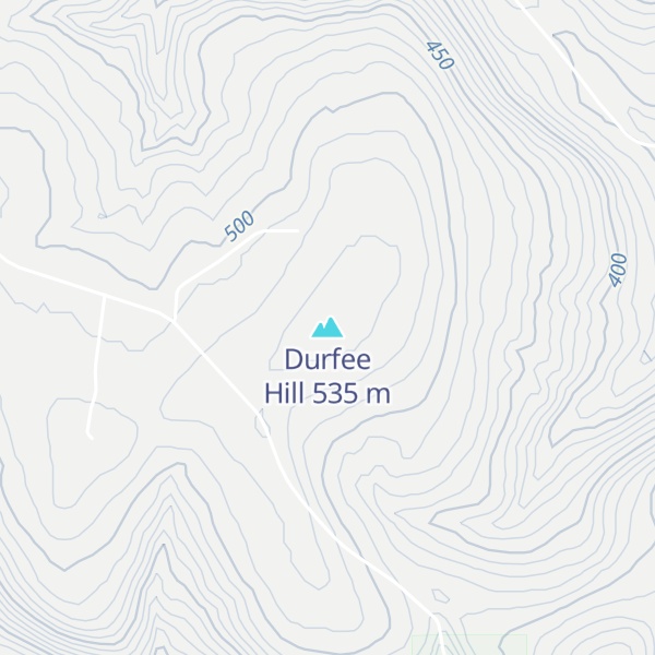 Map of Durfee Hill