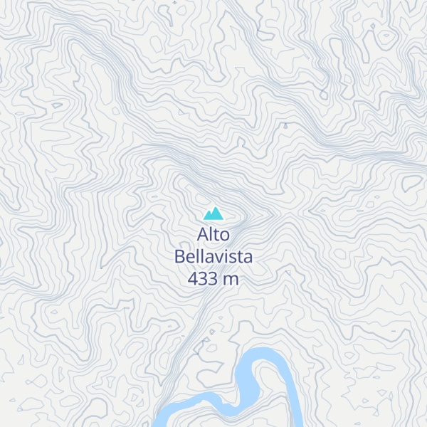 Map of Alto Bellavista