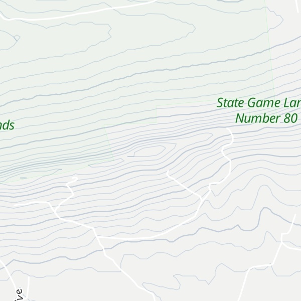 Map of Little Mountain