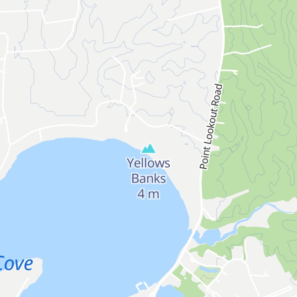 Map of Yellows Banks