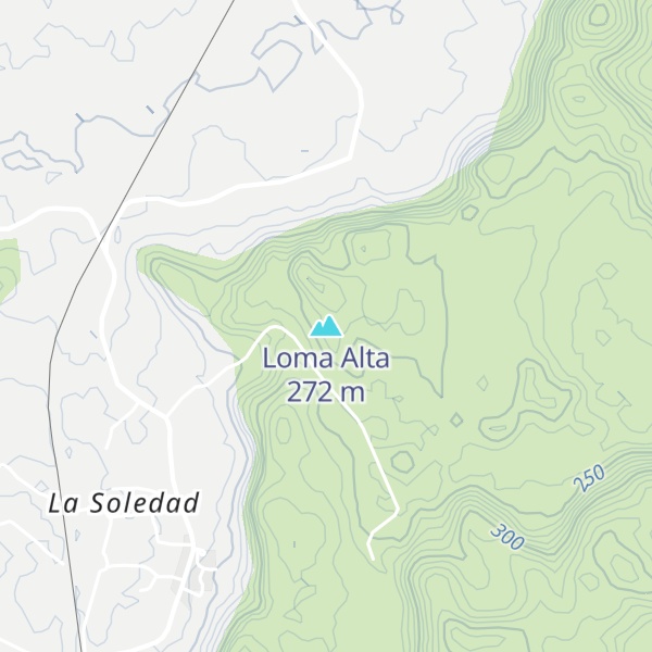 Map of Loma Alta