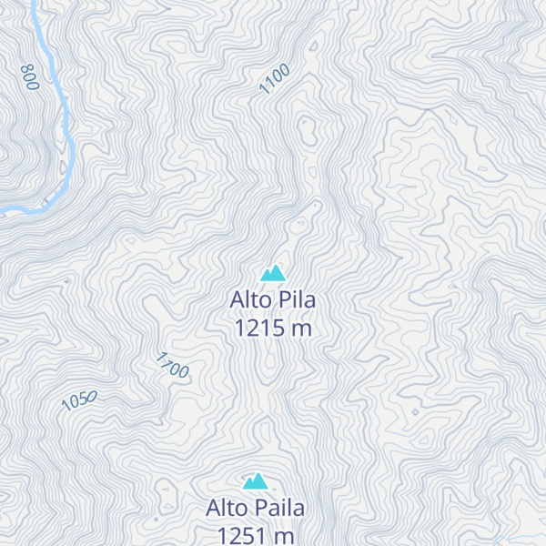 Map of Alto Pila