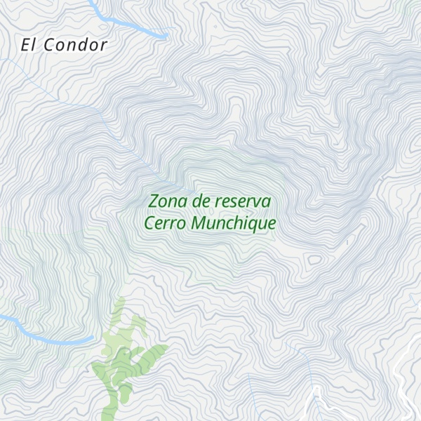 Map of Cerro Munchique