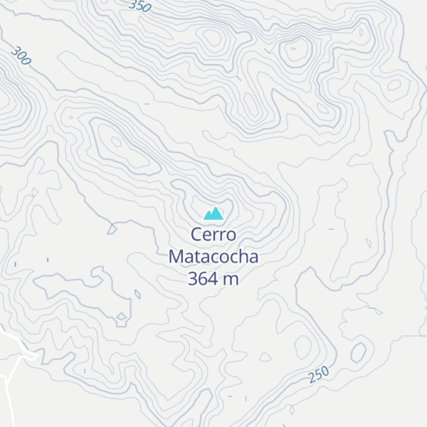 Map of Cerro Matacocha