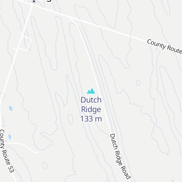 Map of Dutch Ridge