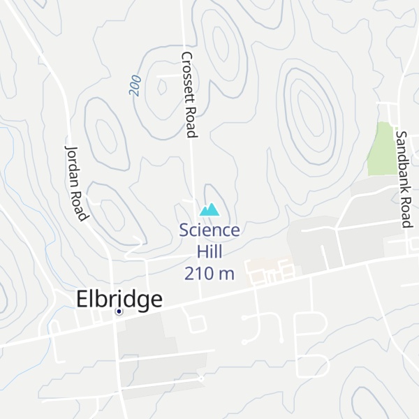 Map of Science Hill