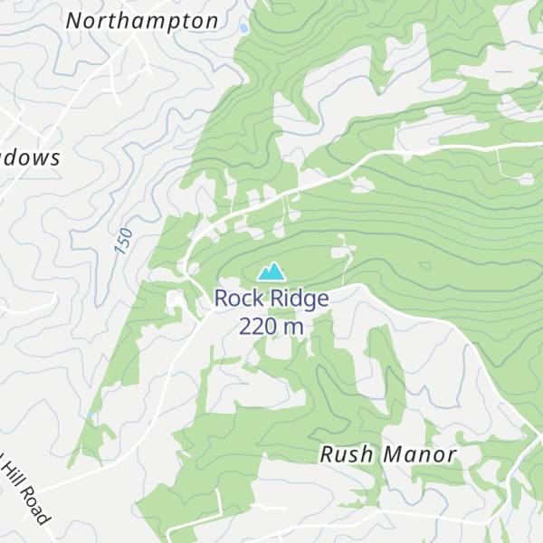 Map of Rock Ridge