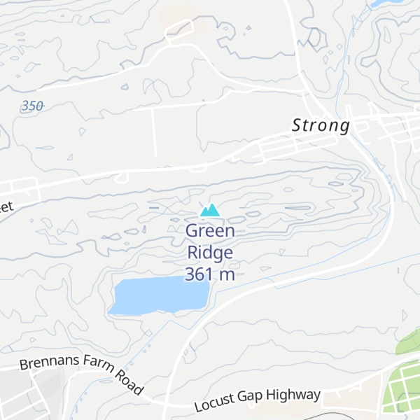 Map of Green Ridge