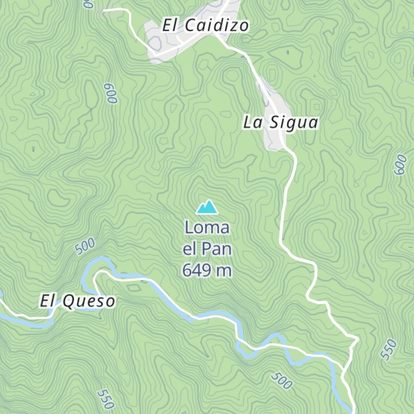 Map of Loma el Pan