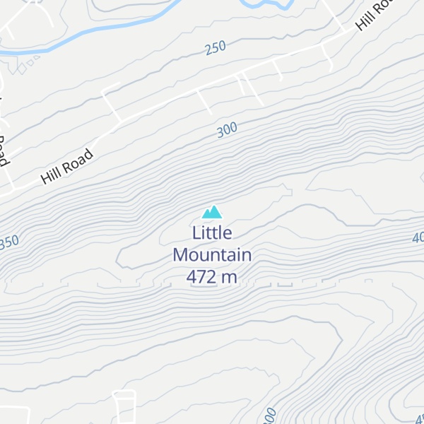 Map of Little Mountain