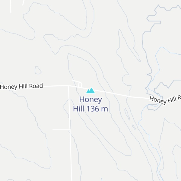 Map of Honey Hill