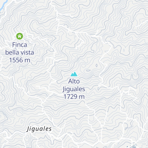 Map of Alto Jiguales