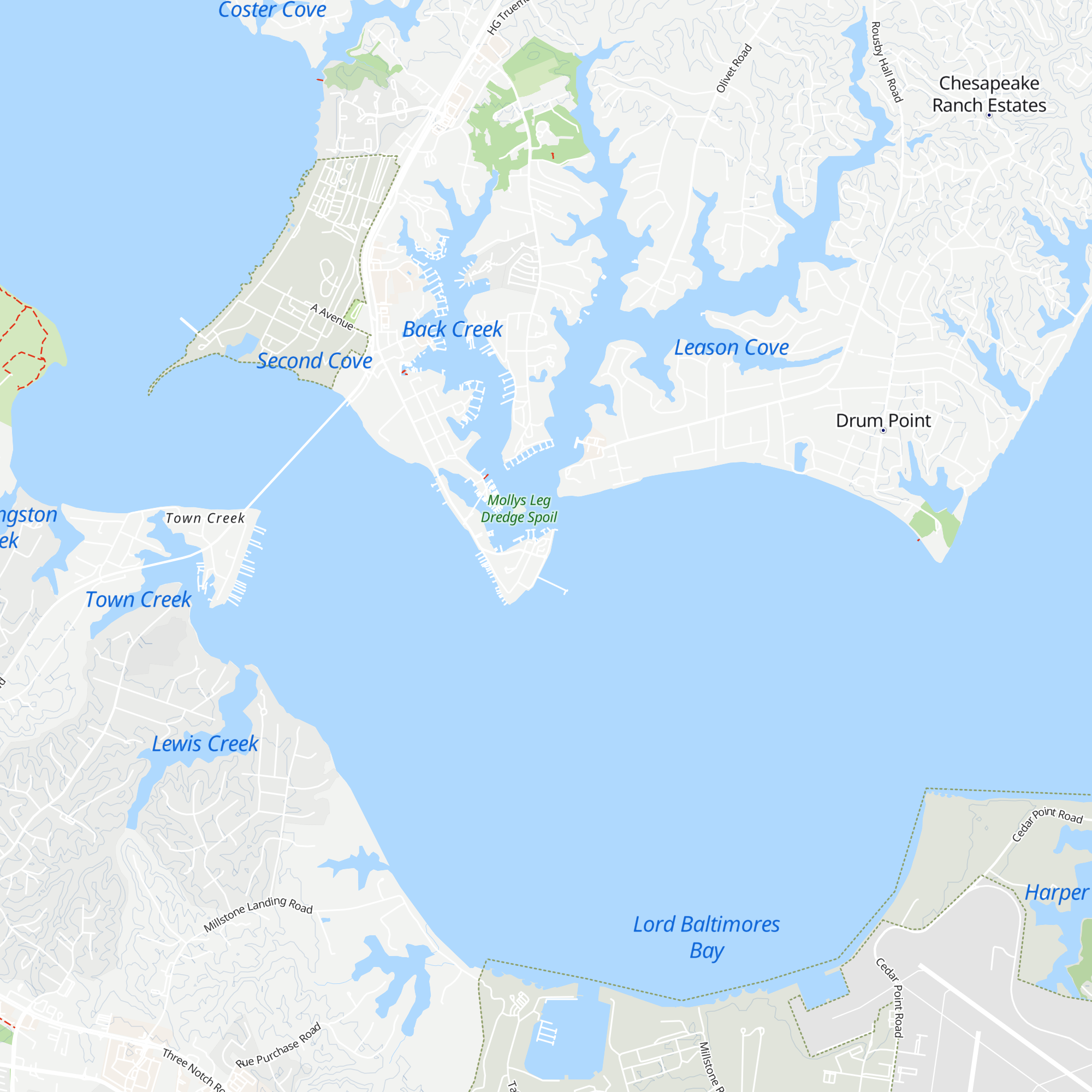 Chesapeake Biological Laboratory Visitor's Center map