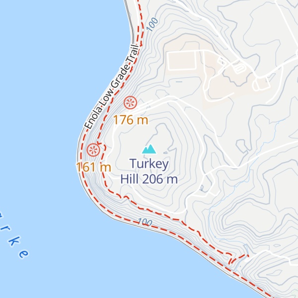 Map of Turkey Hill
