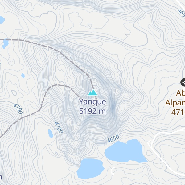 Map of Yanque