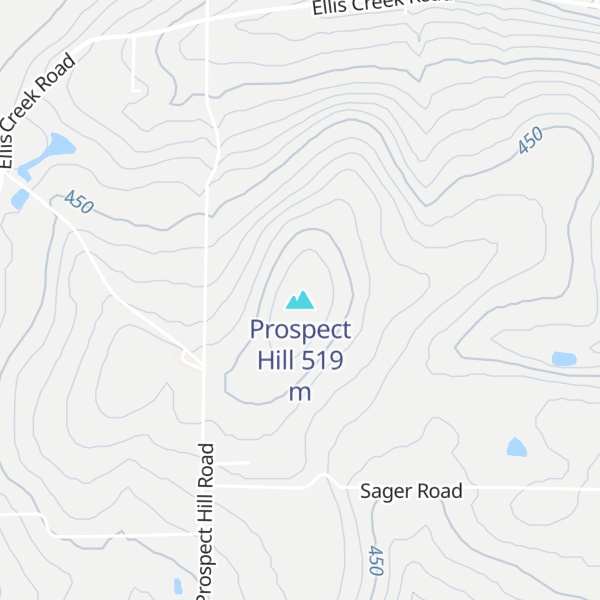 Map of Prospect Hill