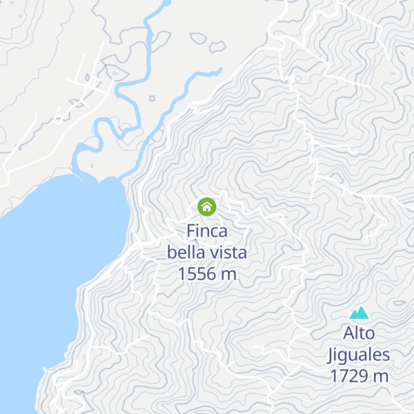 Map of Finca bella vista