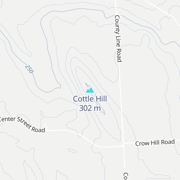 Map of Cottle Hill